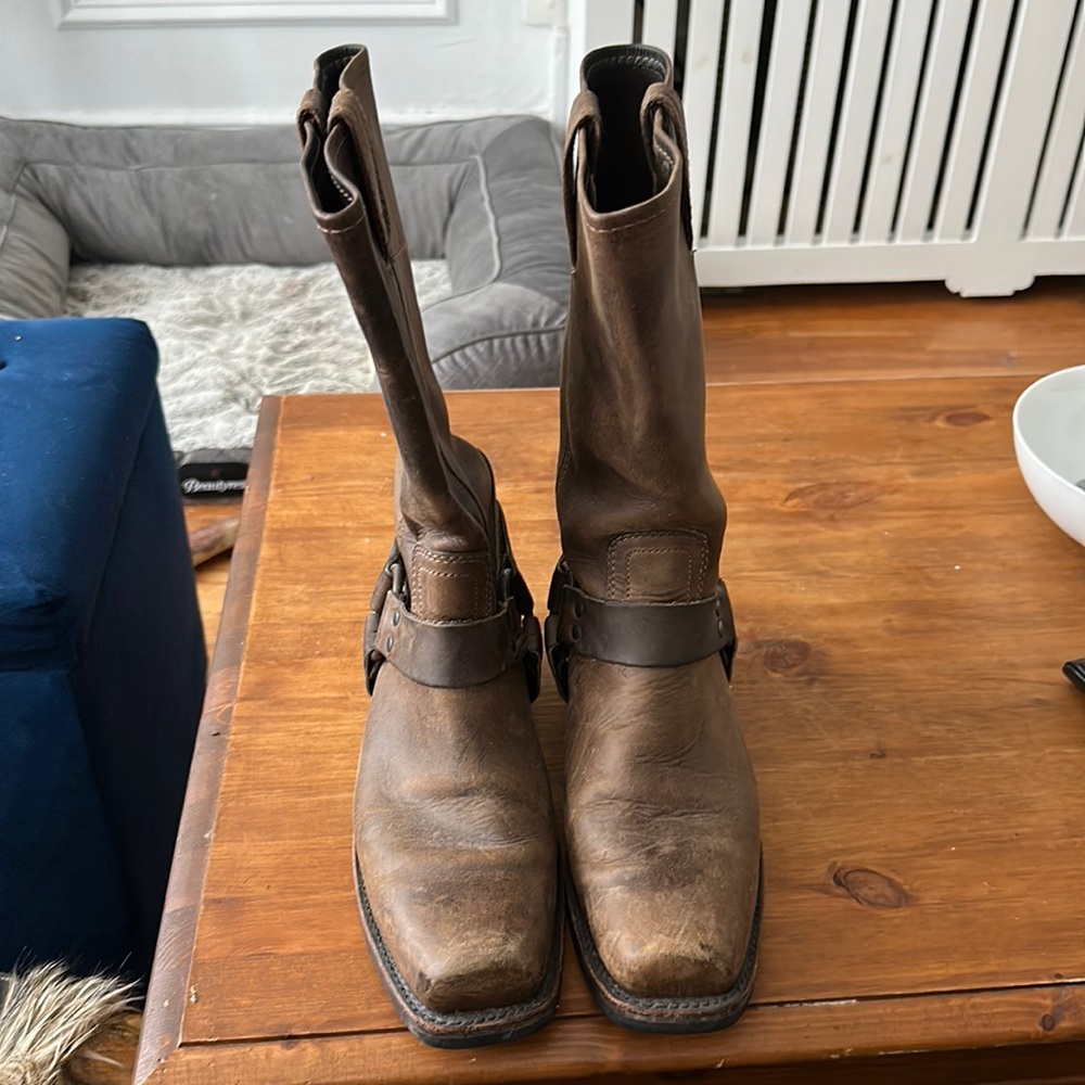 Frye harness boots 12r